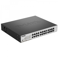 D-Link DGS-1100-24P/B Настраиваемый коммутатор EasySmart с 24 портами