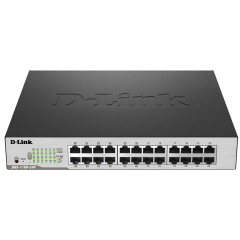 D-Link DGS-1100-24P/B Настраиваемый коммутатор EasySmart с 24 портами