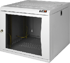 Настенный цельносварной шкаф 19", 12U TWC-126060-G-W-GY