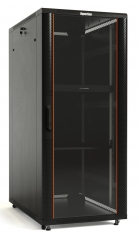 Hyperline TTB-2261-AS-RAL9004 Шкаф напольный 19-дюймовый 22U