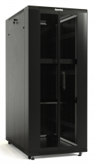 Hyperline TTB-2266-DD-RAL9004 Шкаф напольный 19-дюймовый 22U