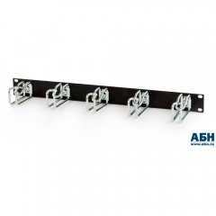 Кабельный организатор Hyperline CMW-1U-02-BK