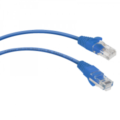 Патч-корд Cabeus PC-UTP-RJ45-Cat.5e-1.5m-BL-LSZH