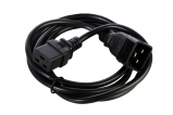 Шнур питания с заземлением длина 1,8 м. R-16-Cord-C19-C20-1.8