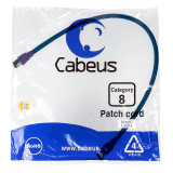 Патч-корд Cabeus PC-SSTP-RJ45-Cat.8-0.5m-LSZH