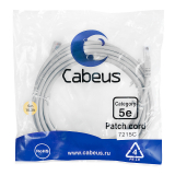 Патч-корд Cabeus PC-UTP-RJ45-Cat.5e-5m